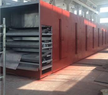 工业微波连续工作带式干燥设备