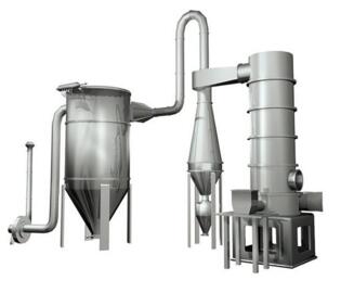 不锈钢螺旋闪蒸干燥的性能数据与应用