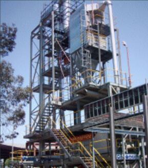 闪蒸干燥器的空气流动与干燥操作