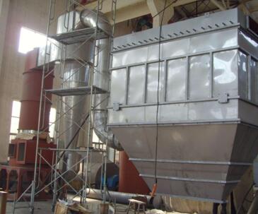 典型连续闪蒸干燥系统的应用于部件